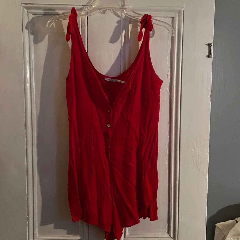 Red romper